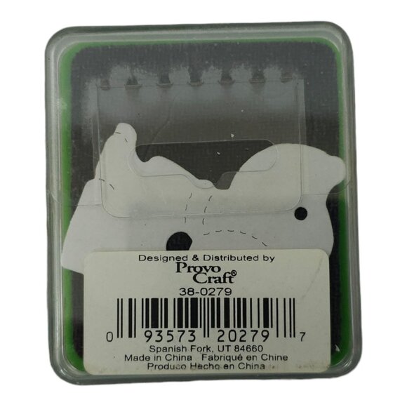 Sizzix Originals Small Green Die Lot Ladybug Dog Bunny Teddy Bear Paper Crafting - Picture 6 of 12